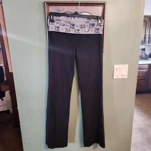 PINK Victoria's Secret Philadelphia Eagles Black Yoga Pants